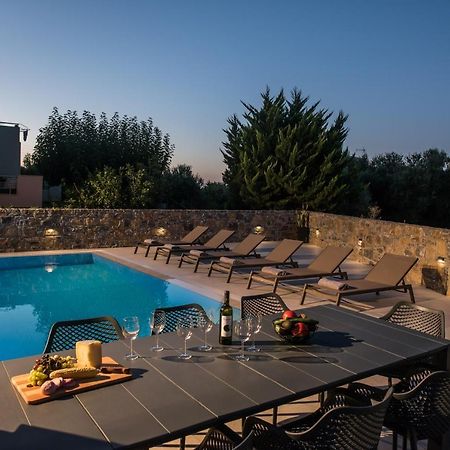 Luxury Villa Marelina 헐소니소스 외부 사진
