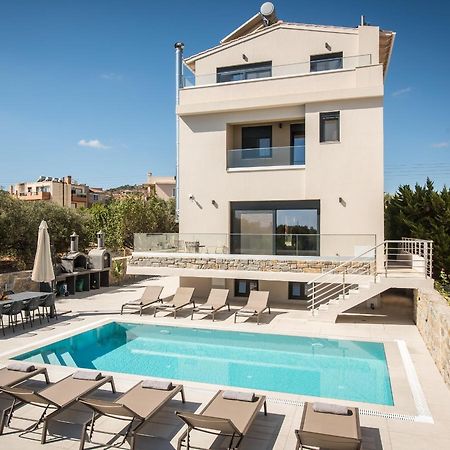Luxury Villa Marelina 헐소니소스 외부 사진