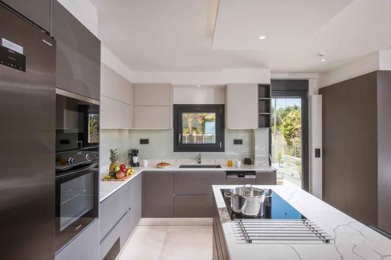 Luxury Villa Marelina 헐소니소스 외부 사진